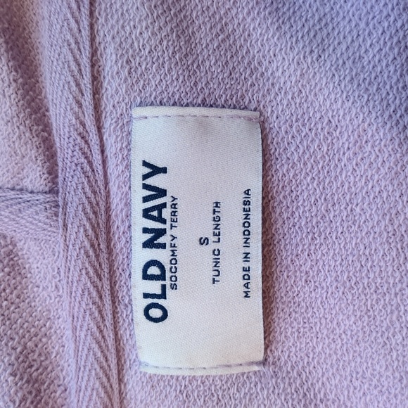 Old Navy SoComfy Oversized Tunic Hoodie Sweatshirt In Lavender Aura Size S - Picture 5 of 7